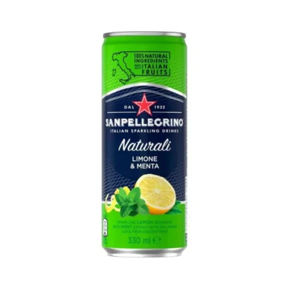 San Pellegrino Limone&Menta, 330 ml, 24 stk/krt.