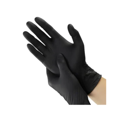Nitril handske, Str. L, Sort - 10 x 100 stk/krt.