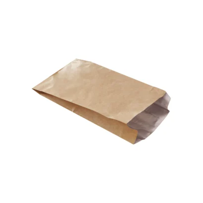 Grillpose 160x65x310+20 mm kraft med aluminium brun.