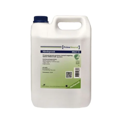 Håndopvask Prime Source Mild 10 Svanemærket uden Farve/Parfume 5 ltr