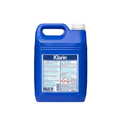Klorin Original med aktiv klor, uden parfume til overflader 5 ltr, 2 dnk x 5 ltr/krt.