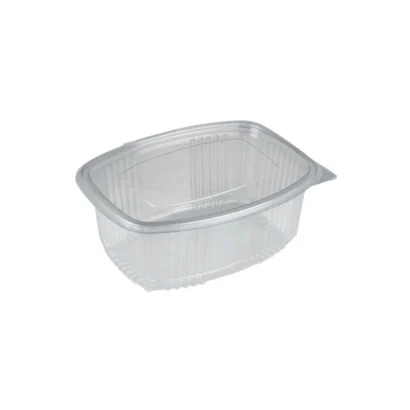 Salatbakke m/hængsellåg 750 ml 4x100 stk/krt.