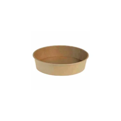 Salatskål Catersource rund 1000 ml Ø148 mm x 78 mm brun kraft med PE